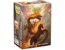 Dragon shield Standard Matte Dual Art Sleeves - Fire Horse (100 Sleeves)