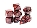 Chessex Lustrous Gothic/Copper Lab Polyhedral 7-Die Set