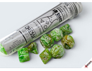 Chessex Marble Sour Green/White Lab Polyhedral 7-Die Set