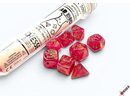 Chessex Shimmer Ignis/Gold Lab Polyhedral 7-Die Set