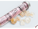 Chessex Borealis Champagne/White Lab Polyhedral 7-Die Set