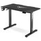 Diablo chairs Diablo X-Tensio 1100 Black electric height adjustable gaming desk | 1100 x 600 x 1170 mm