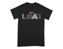 Pc merch Marvel - Loki Logo T-Shirt | Black | XL Size