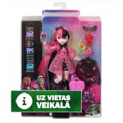 Mattel - Monster High Draculaura Doll With Pink And Black Hair And Pet Bat
