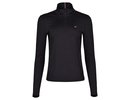 Tommy hilfiger Essentials Slim Half Zip LS - black