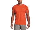 Under armour Rush Emboss Short Sleeve - papaya/pewter
