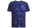 Under armour Men's UA RUSH Energy Print Short Sleeve - sonar blue/white