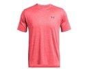 Under armour UA Tech Vent Short Slelve - red solstice/black