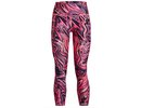 Under armour Women's HeatGear No-Slip Waistband Printed Ankle Leggings - posh pink/tux purple