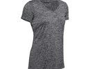 Under armour Women's Tech Twist V-Neck - black/metallic silver