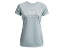 Under armour Women's UA Tech™ Solid Logo Arch Short Sleeve - breaker blue/white