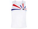 Le coq sportif TENNIS Debardeur 20 N.O. W - white/cobalt/red