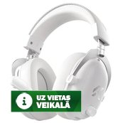 Mchose V9 Turbo Magnetic Wireless Earphones | 2.4G, BT, TYPE-C | Icy White