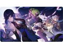 Sakami merchandise Genshin Impact - Yelan, Kuki Shinobu & Arataki Itto - Mousepad - 70x40 cm