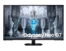 LCD Monitor|SAMSUNG|Odyssey Neo G7 G70NC|43&quot;|Gaming/Smart/4K|Panel VA|3840x2160|16:9|144Hz|1 ms|Speakers|Colour Black / White|LS43CG700NUXEN