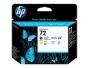 Hewlett-packard HP 72 Printhead black matte and yellow