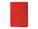 Western digital WD My Passport 4TB portable HDD Red
