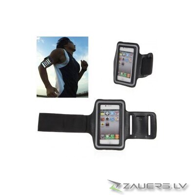 Apple iPhone 5 Sports Armband Running Gym Arm Strap Cover Case maks sports fitness velo moto black