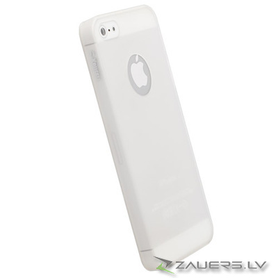 Apple iPhone 5 Krusell ultra thin back case cover white maks