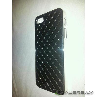Apple iPhone 5 Luxury Bling Diamond Crystal Hard Back Case Cover maks vāciņš