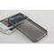 Apple iPhone 5 Silicone Soft Crystal Black Clear Back Case Bumper maks
