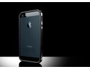 Apple iPhone 5 Bumper case cover solid black maks