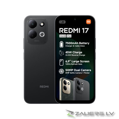 Xiaomi Redmi 17 4 / 256GB Black