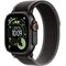 Apple Watch Ultra 3 (2025) GPS Cellular 49mm Black Titanium Case with Black/Charcoal Trail Loop M/L