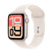 Apple Watch SE 3 (2025) GPS 44mm Starlight Aluminium Case with Sport Band M/L - Starlight