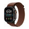 Apple Watch Ultra 4 (2026) 49mm Black Titanium Case with Burgundy Alpine Loop M - Black