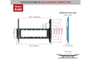 Barkan E400+ 32- 90" TV stiprinākums