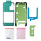 Stickers set for LCD screen and back cover Samsung S731 S25 FE 5G original (service pack)
