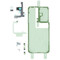 Stickers set for back cover Samsung G998 S21 Ultra original (service pack)