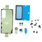 Stickers set for back cover Samsung F956 Z Fold6 5G original (service pack)