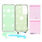 Stickers set for LCD screen and back cover Samsung S711 S23 FE 5G original (service pack)