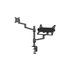 Neomounts NB/MONITOR ACC DESK MOUNT/DS20-425BL2