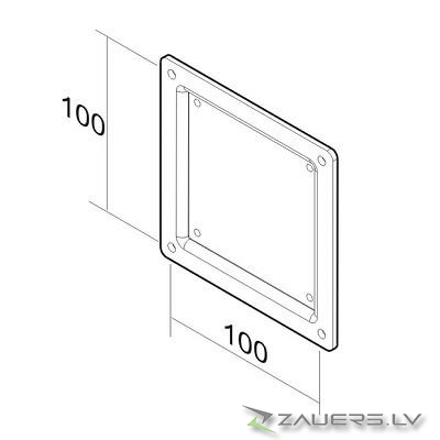 Neomounts by newstar TV SET ACC VESA ADAPTER PLATE/10-30" FPMA-VESA100 NEOMOUNTS