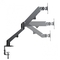 Neomounts by newstar MONITOR ACC DESK MOUNT 17-27"/DS70-700BL1 NEOMOUNTS