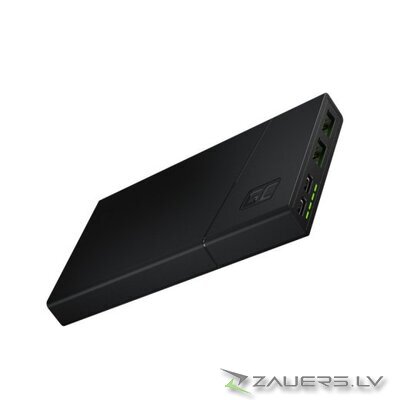 Green Cell 10000 mAh Black Lithium Polymer Power Bank