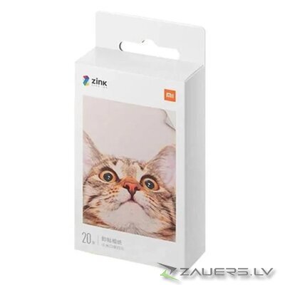 Xiaomi Mi Portable Photo Printer Paper Portatīvais fotoprintera papīrs 2x3" 20gab (TEJ4019GL)