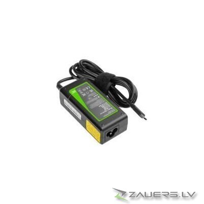 Green Cell AD133P Kompaktais Klēpjdatora Lādētājs 45W / Melns