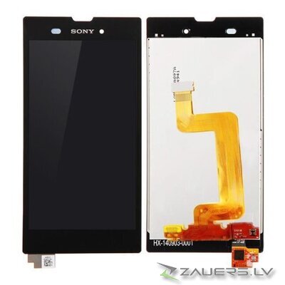 LCD Screen and Digitizer Assembly Black for Sony