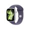 Apple Watch Series 11 GPS + Cellular 46mm Silver Aluminium Case with Purple Fog Sport Band - S/M Apple