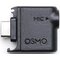 DJI Osmo Action 3.5mm Audio Kameru mikrofonu adapteris