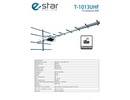 Estar Antenna T-1013 UHF LTE Black