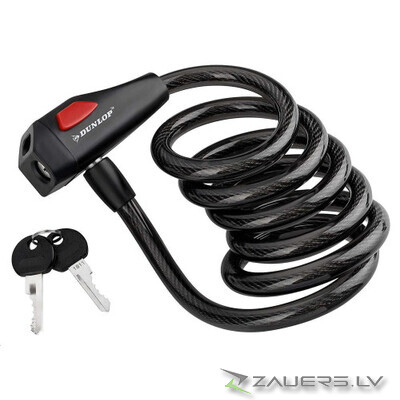 Dunlop Spiral cable lock 12mm*150cm