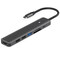 Extra digital Adapter USB Type-C - HDMI, 3x USB Type-A, SD, TF, USB Type-C PD100W