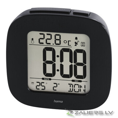 Hama 00186373 RC 45 Alarm Clock Black