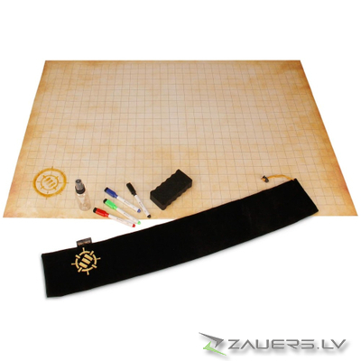 Enhance Tabletop RPGs Deluxe RPG Grid Mat Campaign Kit