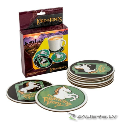 Abystyle Lord of The Rings Prancing Pony Coasters